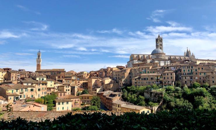 Toscane-Siena-Strade Bianchi-Bidong-Fietstransport