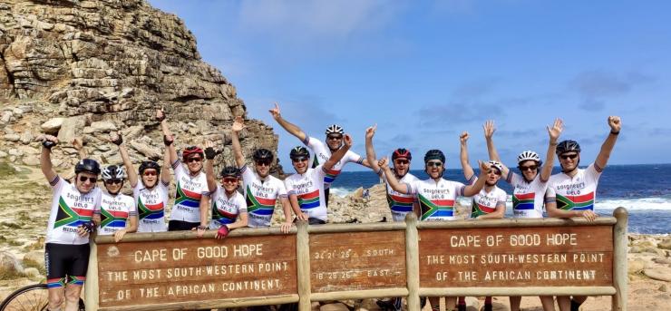 Zuid Afrika fietsvakantie Bidong