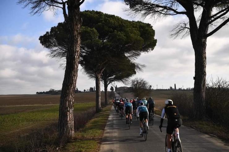 Toscane-Siena-Strade Bianchi-Bidong-Fietstransport