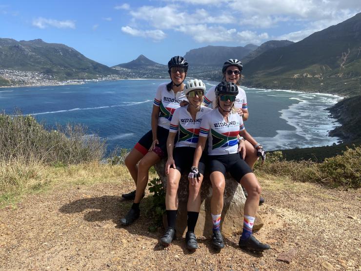 Zuid Afrika fietsvakantie Bidong