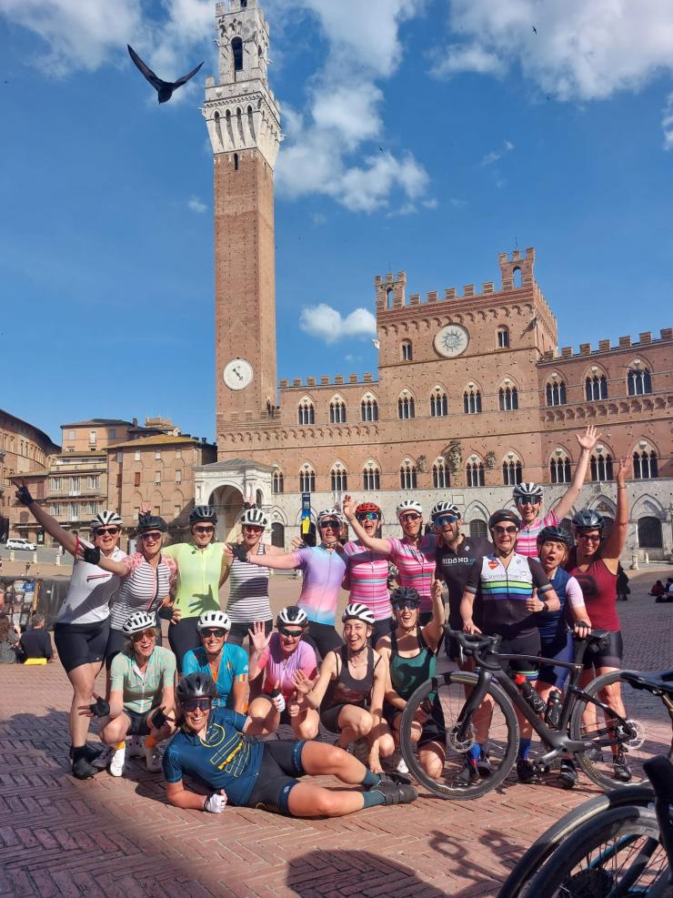 Toscane-Siena-Strade Bianchi-Bidong-Fietstransport